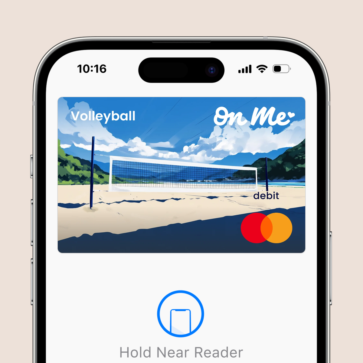 Volleyball R2 Card Volleyball On Me Gift Card | On Me